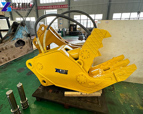 20t concrete crusher for excavator