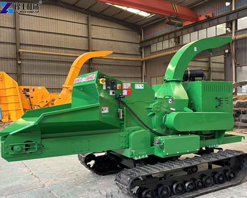 6145 tracked branch shredder for sale