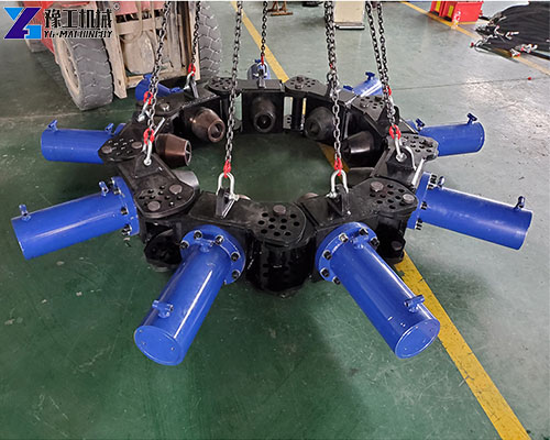 9 pile head hydraulic pile breaker