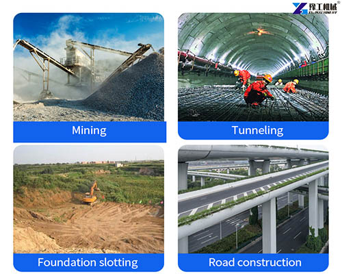 application scenarios for integrated rock drills and splitters
