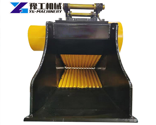 crusher attachment for excavator