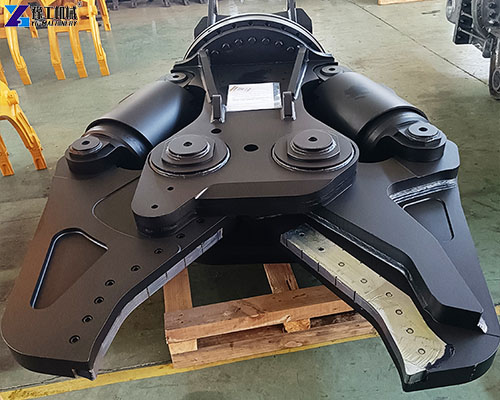 double cylinder shear overhead view in warehouse aisle