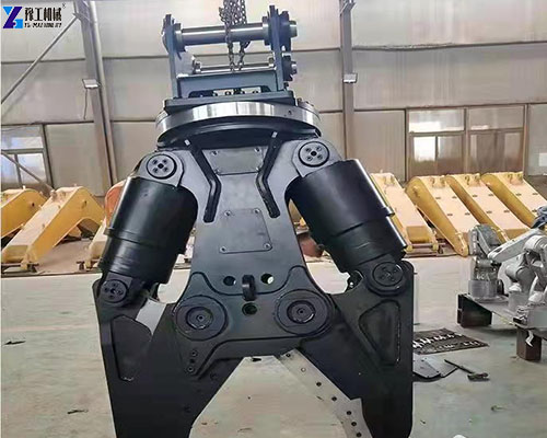excavator demolition shear factory diagram