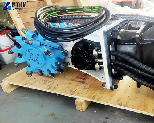 excavator drum cutter packaging