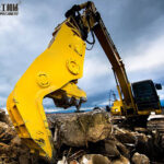 How Do You Choose the Right Concrete Pulverizer Attachment for Excavator Projects? excavator pulverizer work site