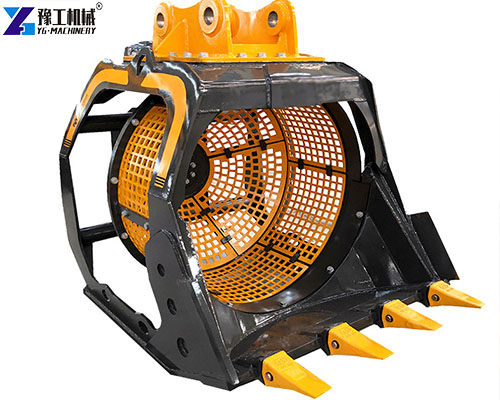 excavator screener