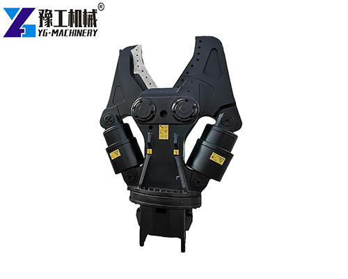 An Excavator Demolition Shear Cuts Steel in Seconds hydraulic shear attachment for excavator