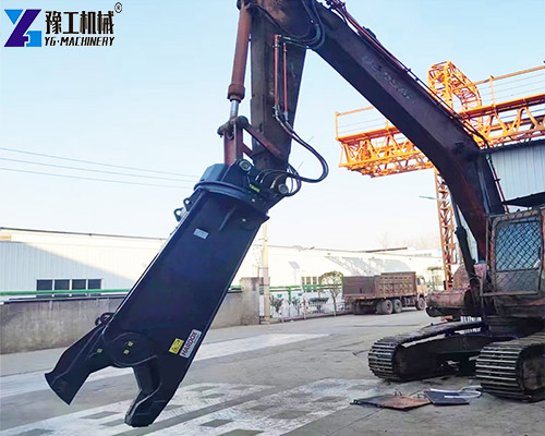 hydraulic shears for excavator cutting rebar