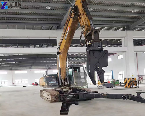 hydraulic-vehicle-dismantler-factory-trial-run