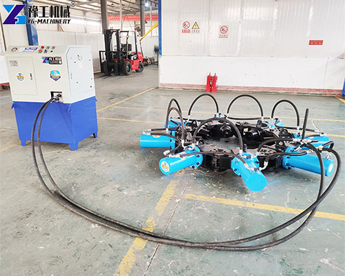 pile breaker test run