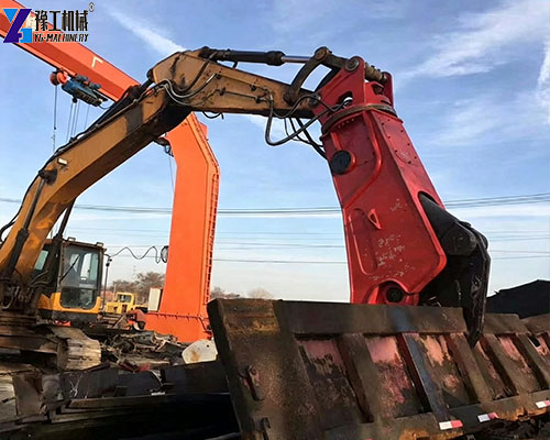 rail shearing work site