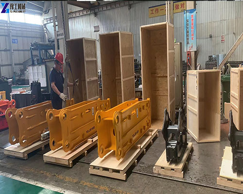 right-angle integrated rock breaker hammer for sale