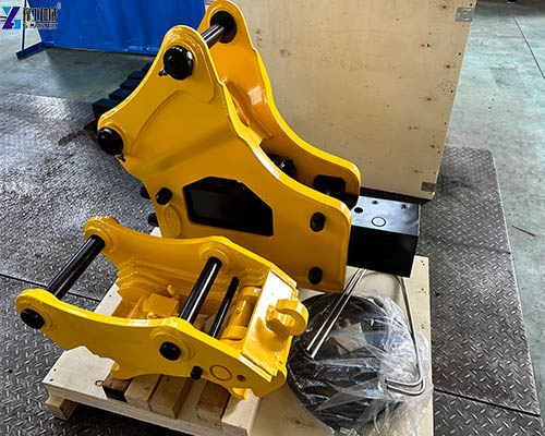 triangular rock breaker hammer and quick connect packaging