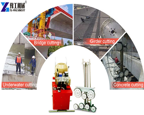 applications of diamond wire saw machines