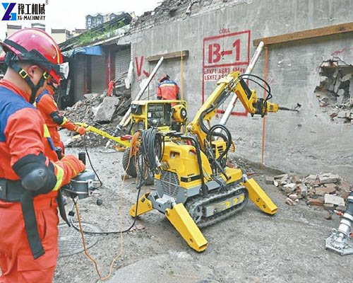 concrete demolition robot unsafe structure