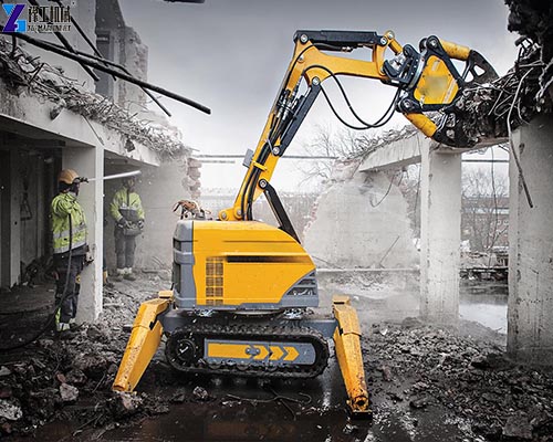 demolition robot structural collapse risk