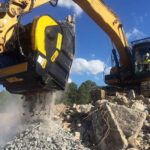 How Do You Choose the Right Excavator Rock Crusher Bucket for Your Project? excavator crusher bucket construction site