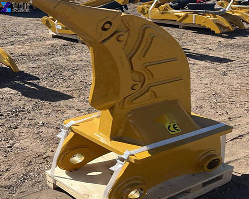 excavator ripper overseas shipment