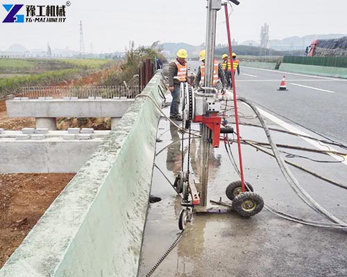hydraulic diamond wire saw