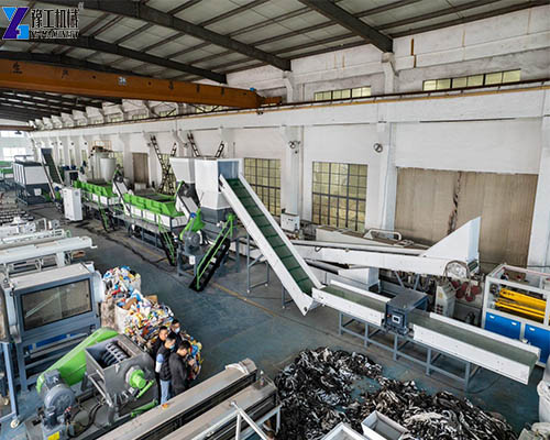 pet bottle recycling line factory