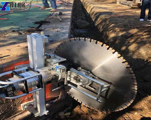 wall sawing machine application