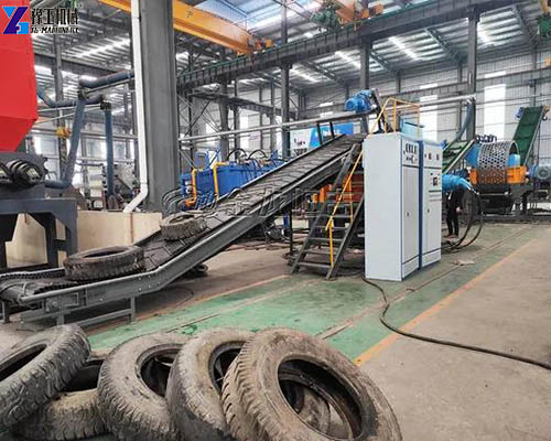 waste tyre recycling machine for sale